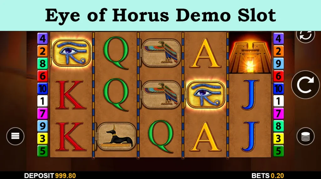eye of horus demo slot