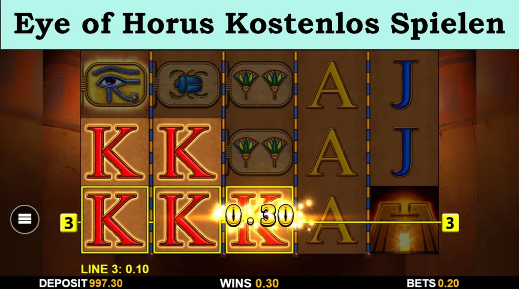 eye of horus kostenlos spielen