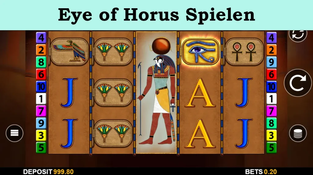 eye of horus spielen